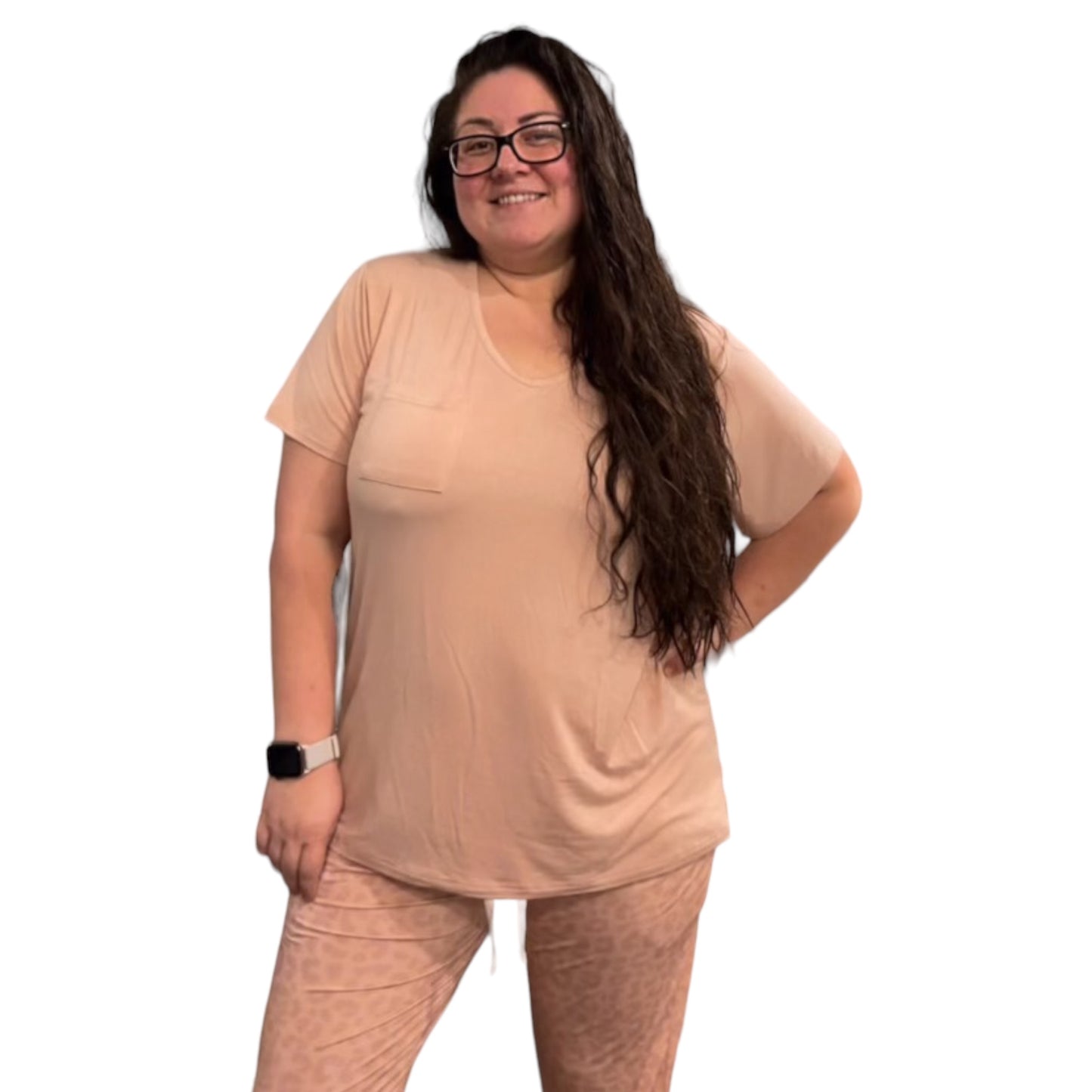 Laura Leopard Adult Lounge 2pc Set