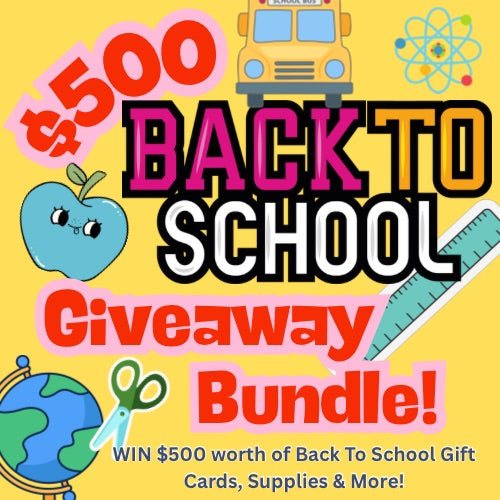 INSTAGRAM SMALL SHOP $500 BACK TO SCHOOL GIVEAWAY