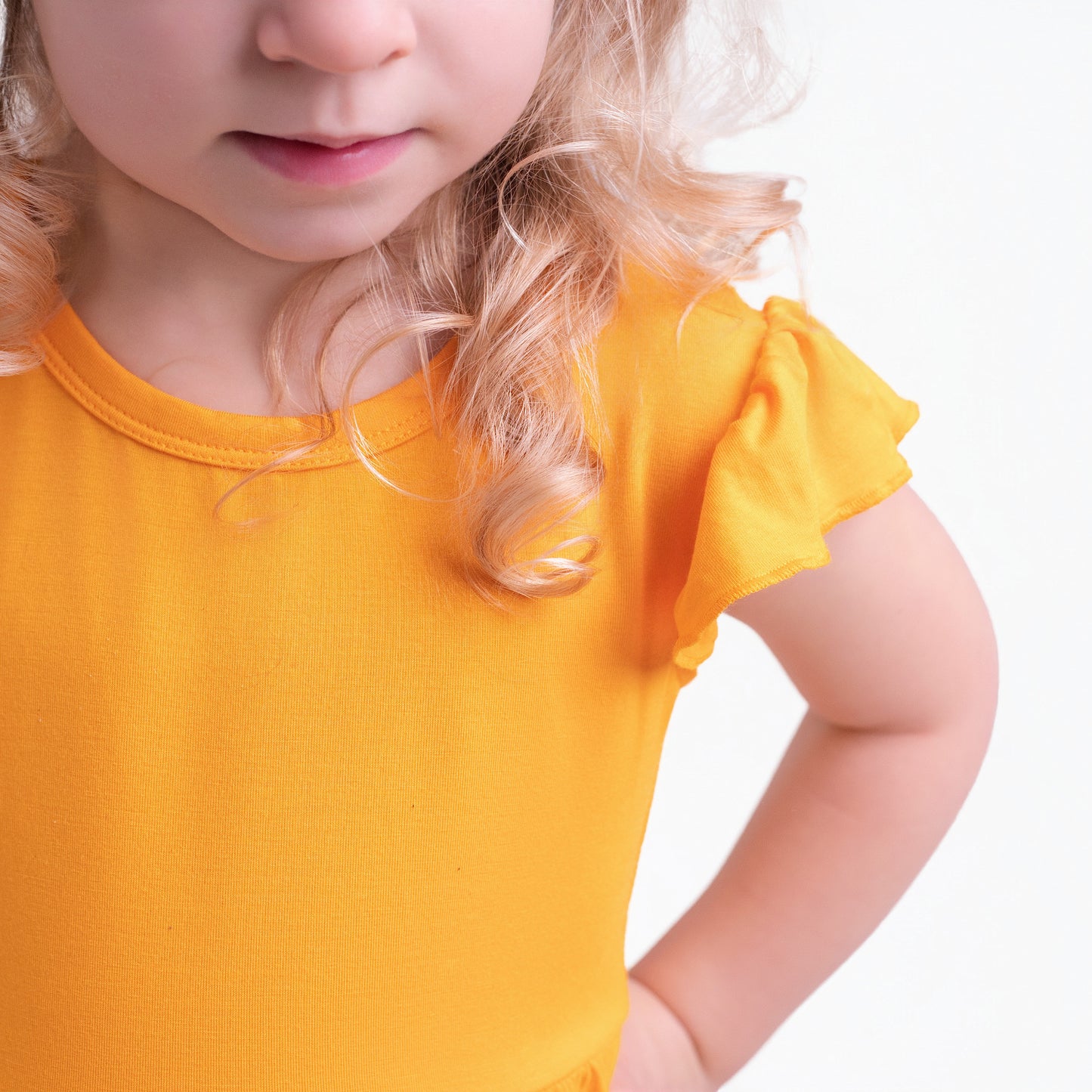 Tangerine Twirl Dress