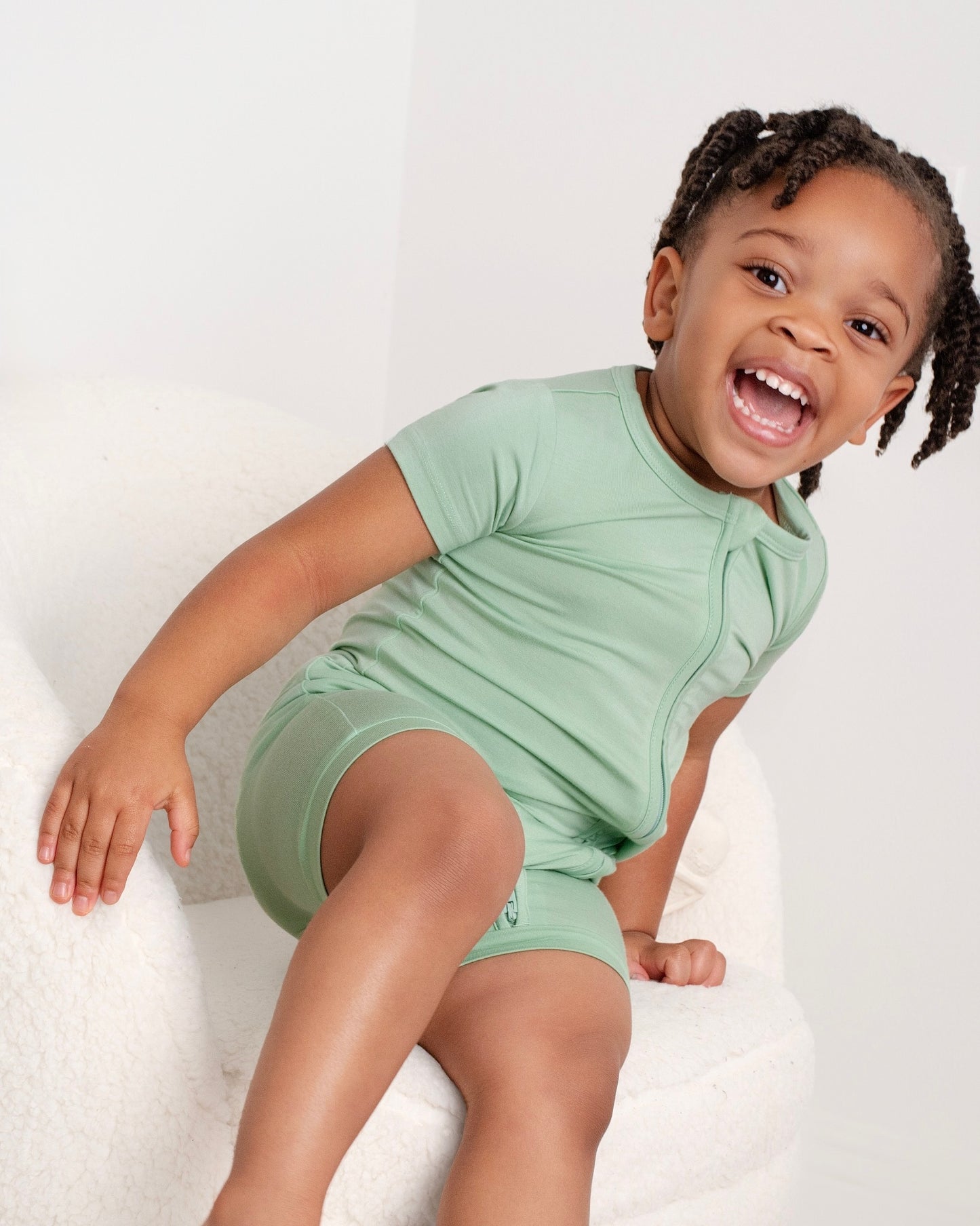 Jade Shorty Romper
