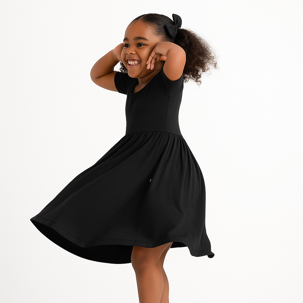 Midnights Twirl Dress (Capped Sleeves)