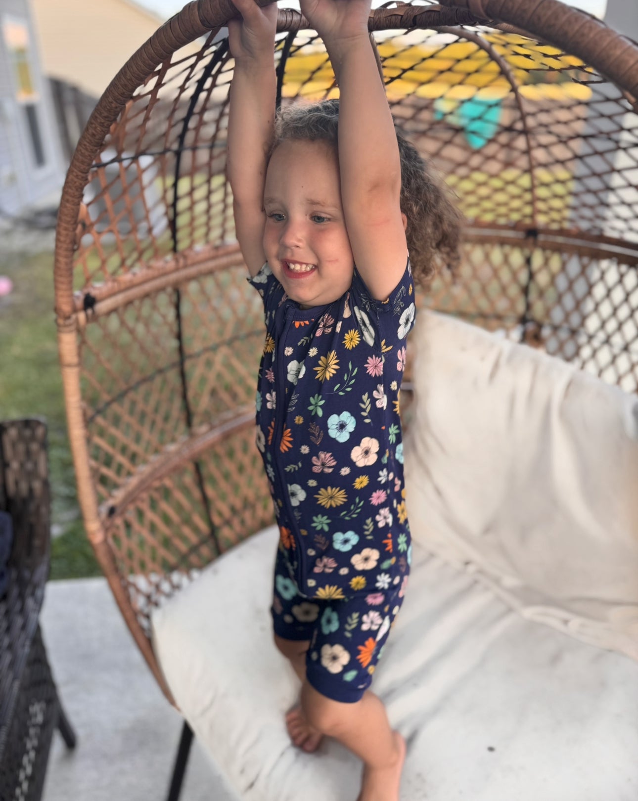 Sandy Shorty Romper