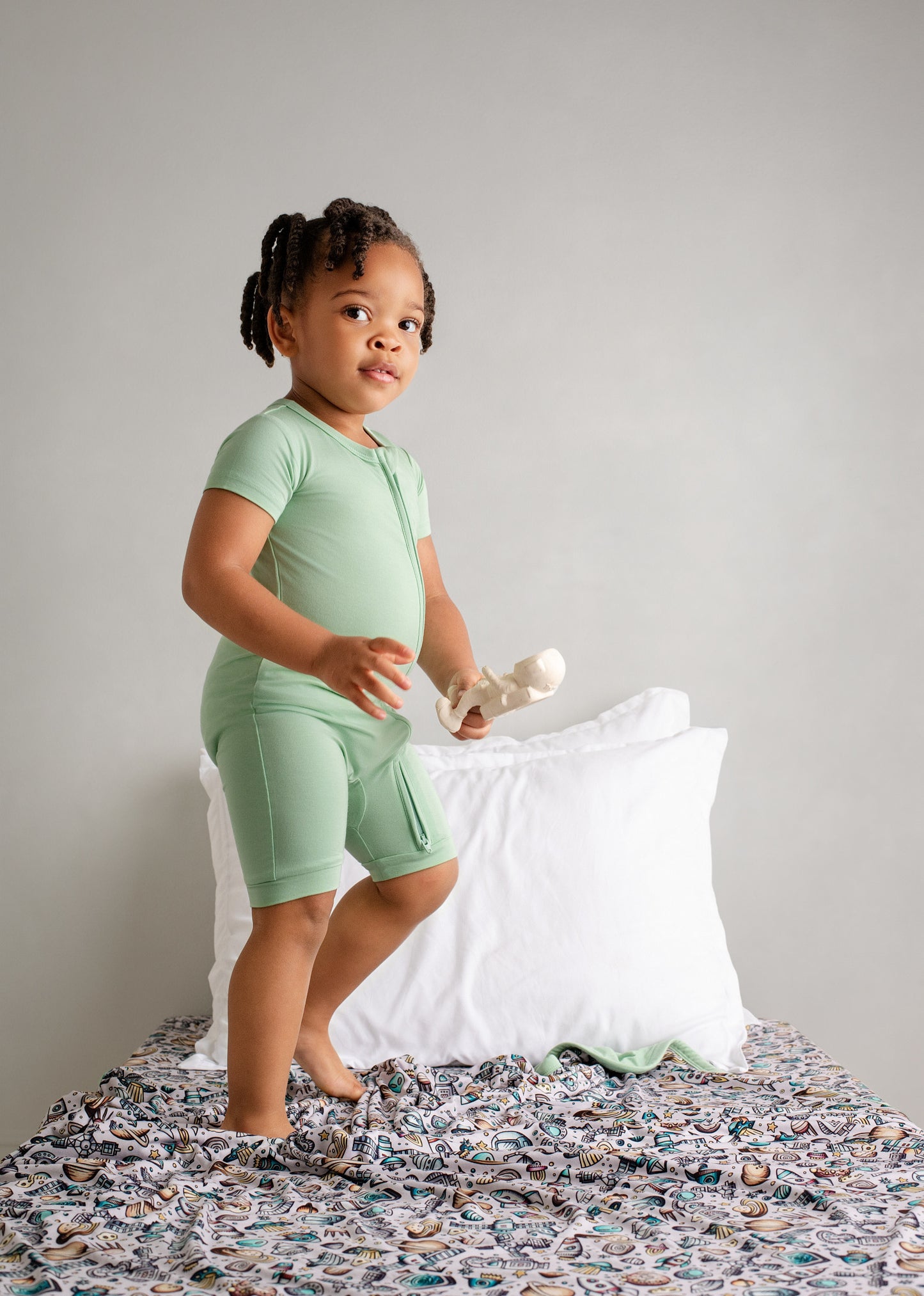 Jade Shorty Romper