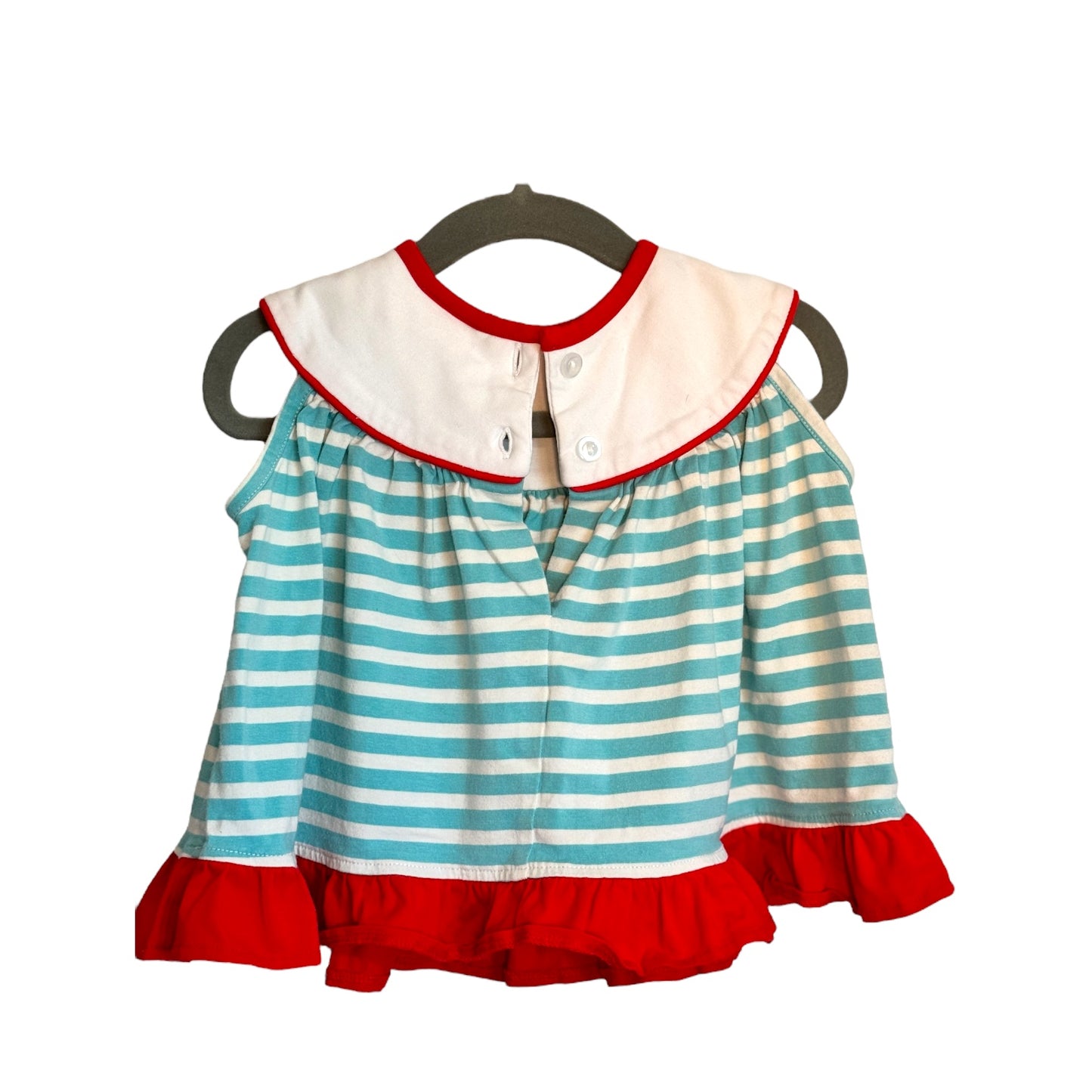 Stitchy Fish Boutique Smocked Dress (6-9M)