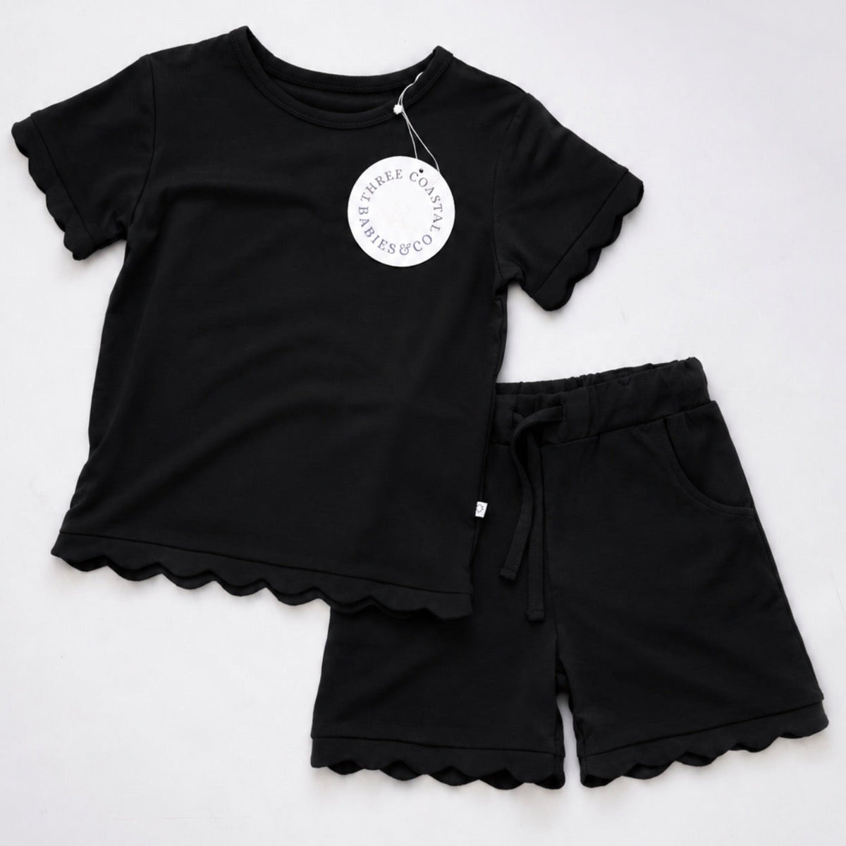 Midnights Scallop Shorts Sets