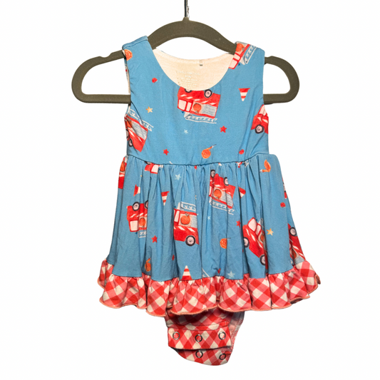 Charlie's Project Bodysuit Twirl Dress (9-12M)