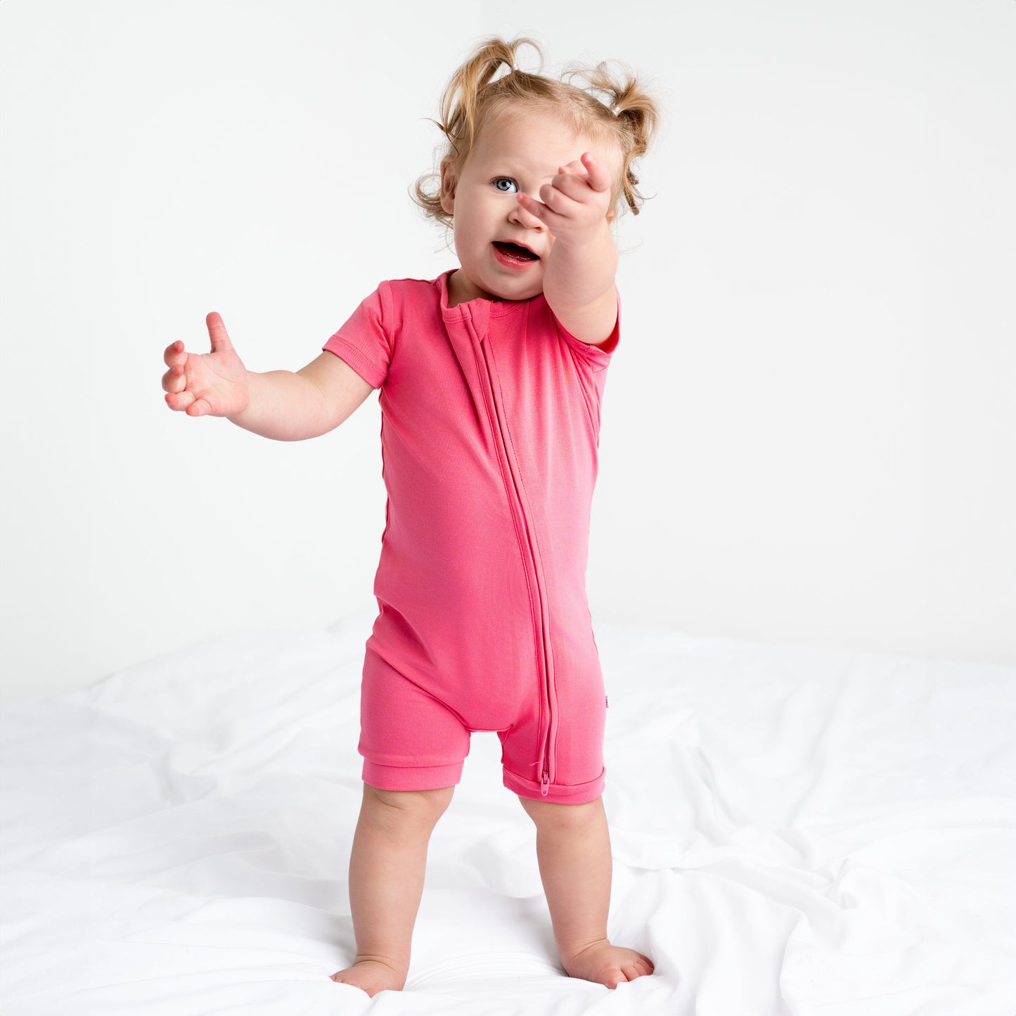 Flamingo Shorty Romper