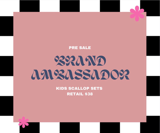 BA PRE SALE (KIDS SCALLOP SETS)