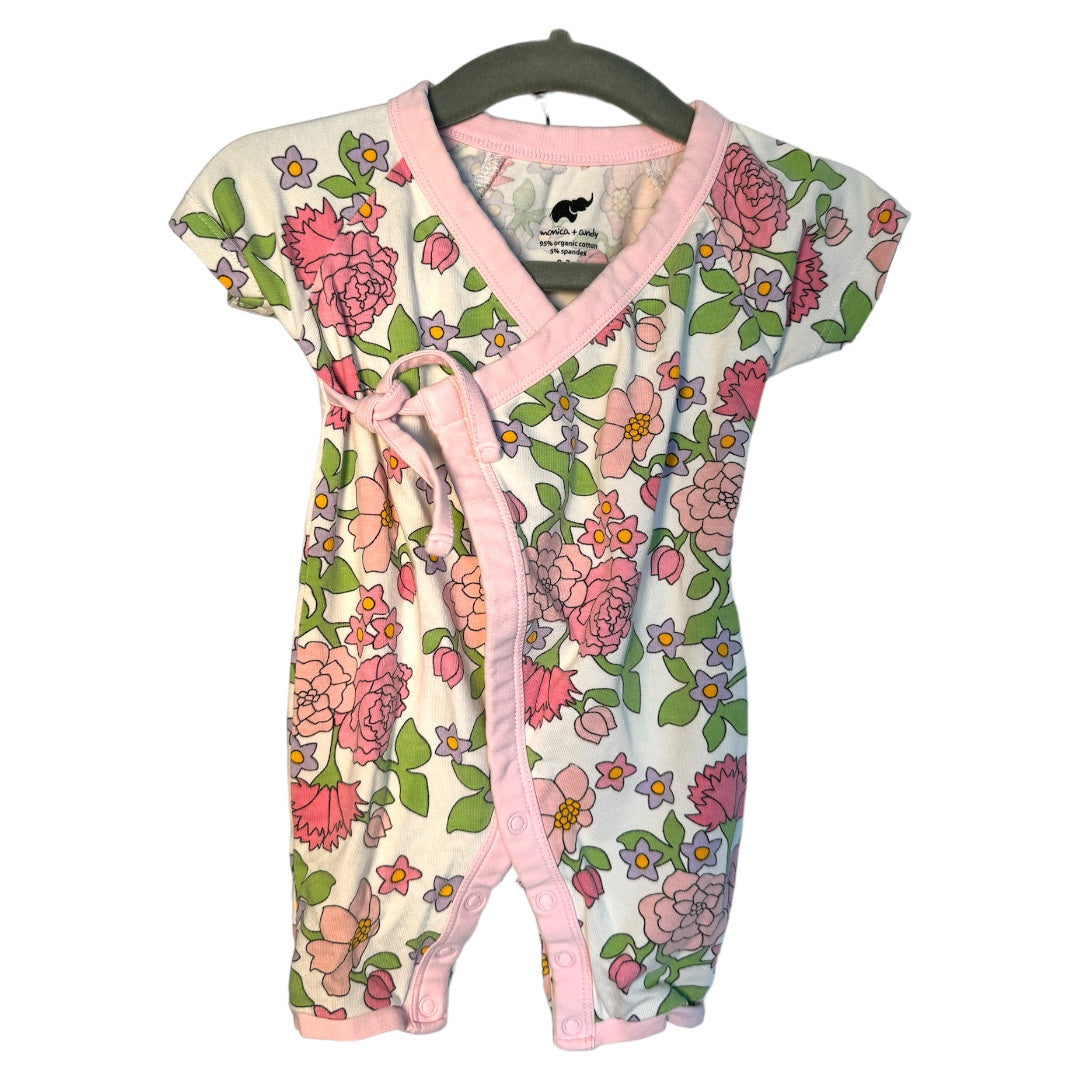 Monica & Andy Organic Cotton Kimono (0-3M)