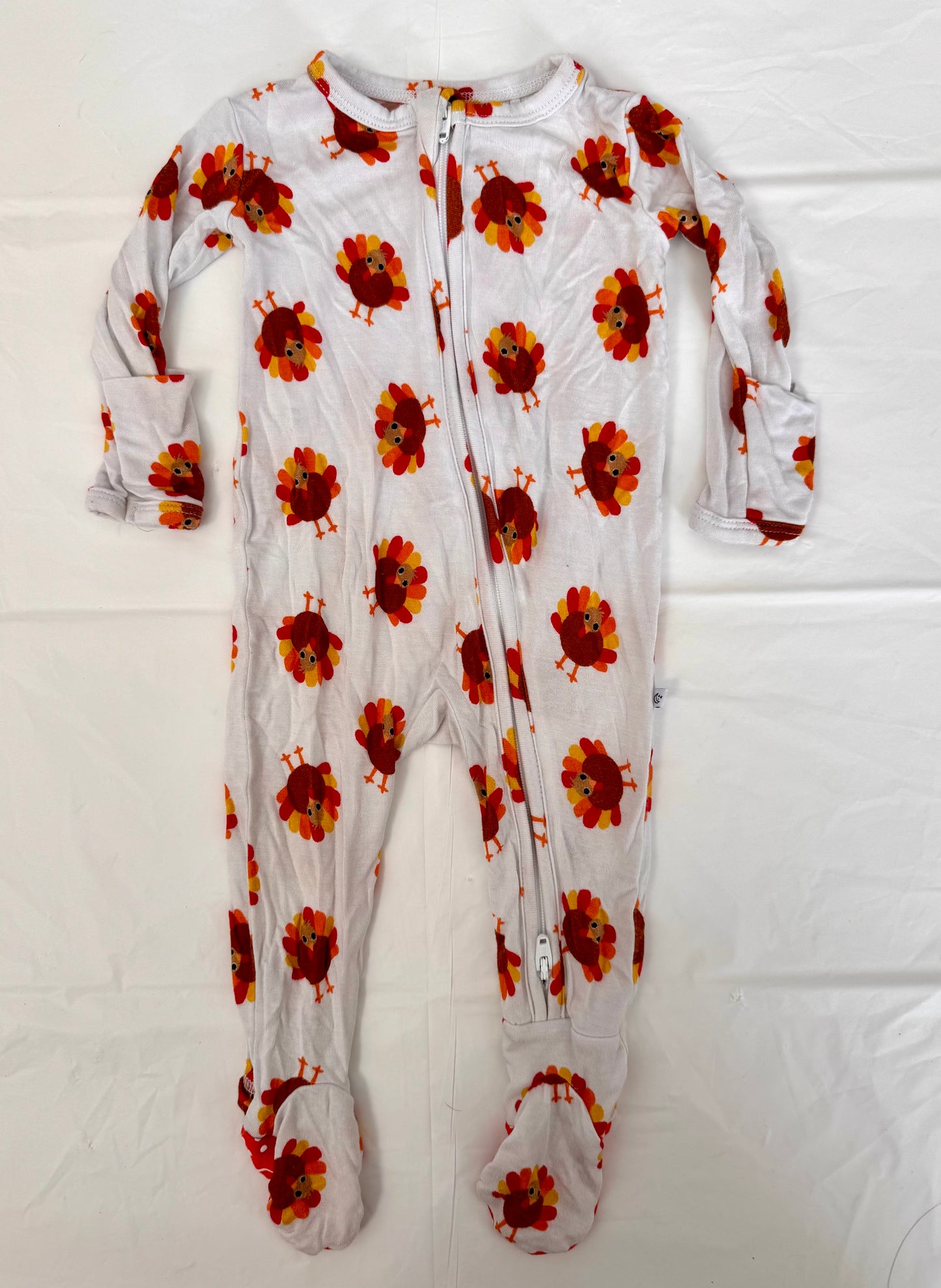 Little PJ Co Bamboo Footed Romper (Newborn)