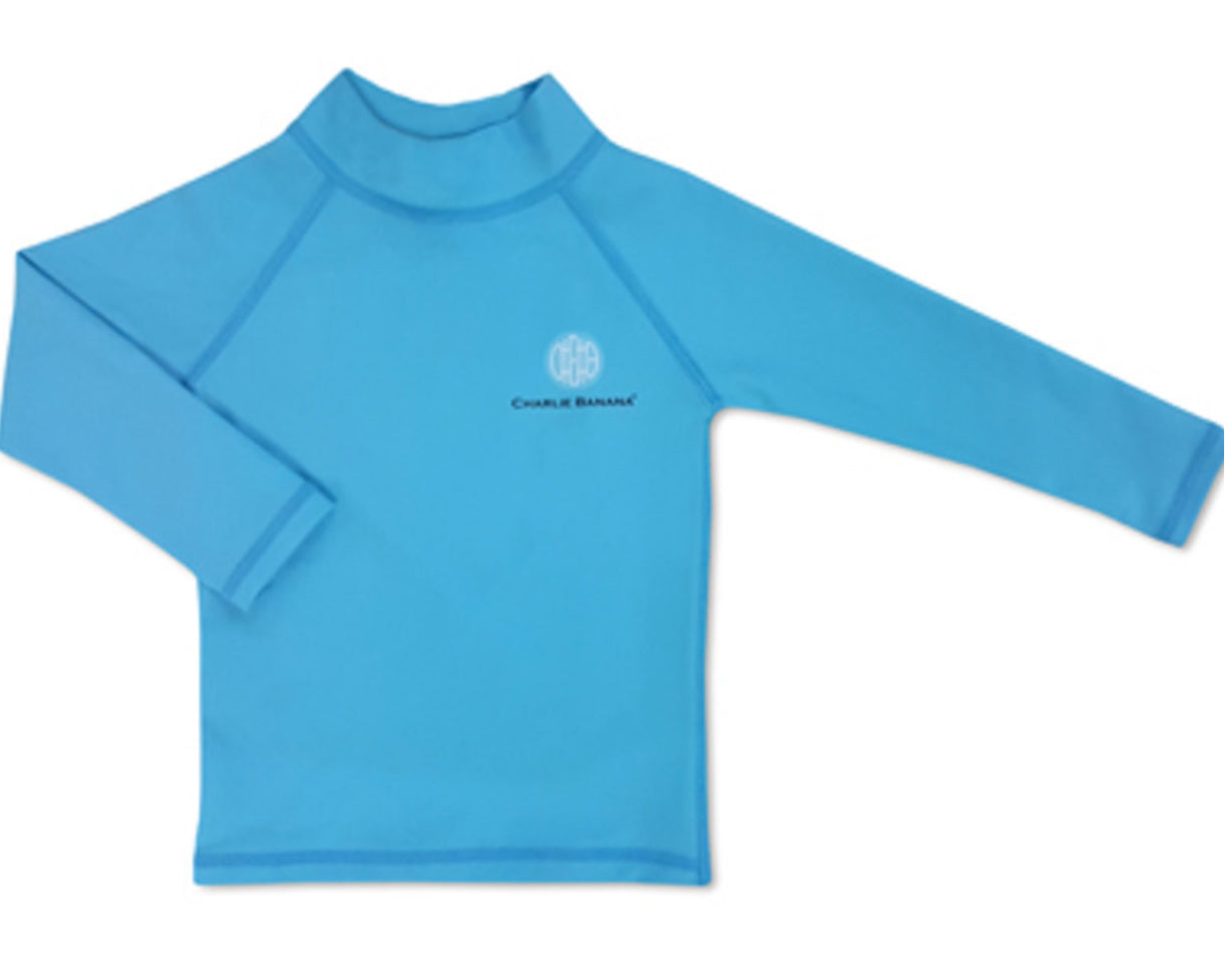 Charlie Banana Rash Guard 50+ (12-18M) - BLUE