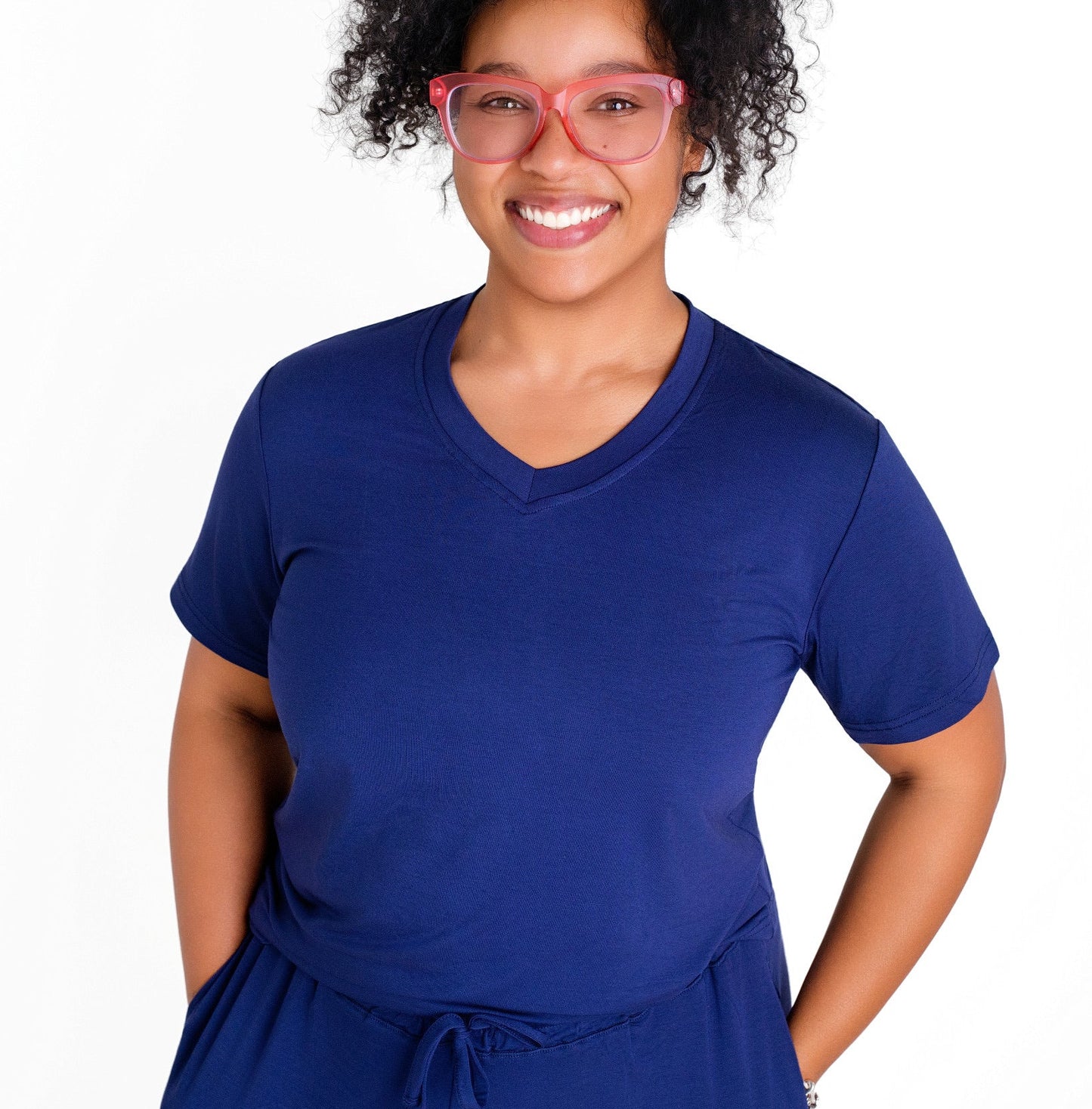 Marina Short Sleeve V-Neck