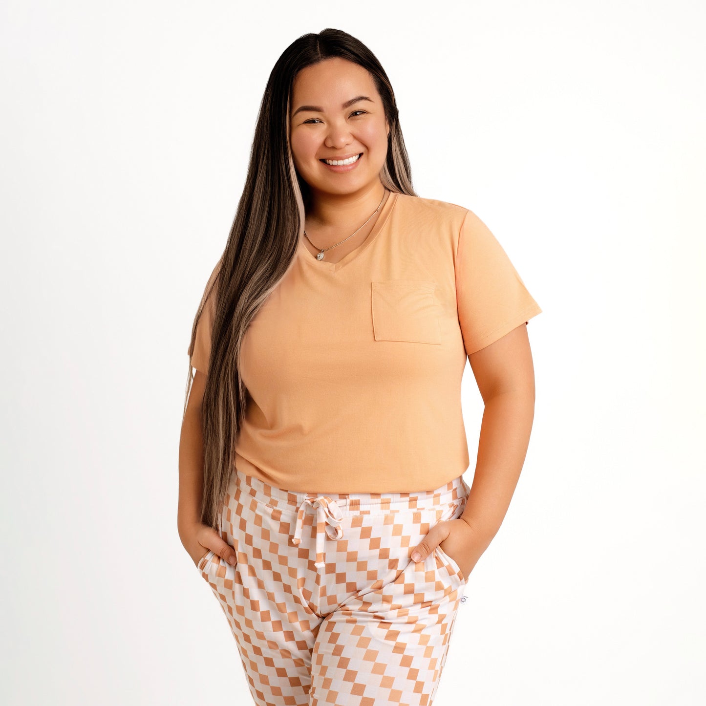 Honey Short Sleeve V-Neck