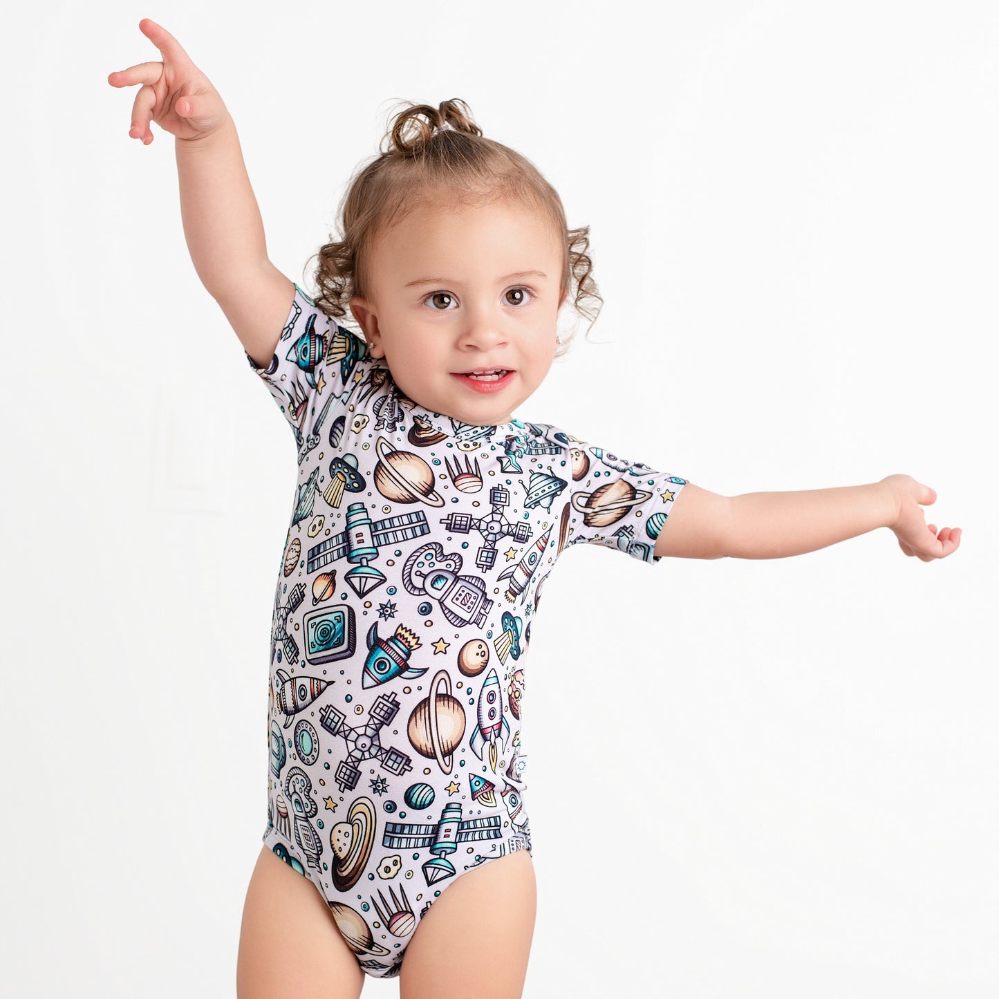 Zaki Short Sleeve Bodysuit