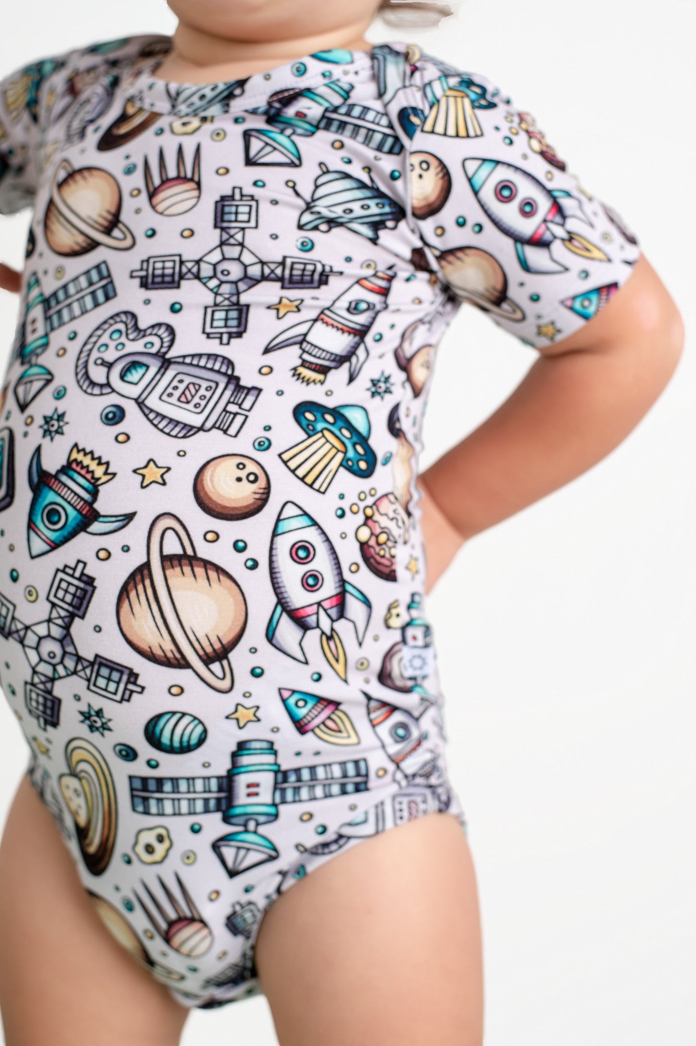 Zaki Short Sleeve Bodysuit