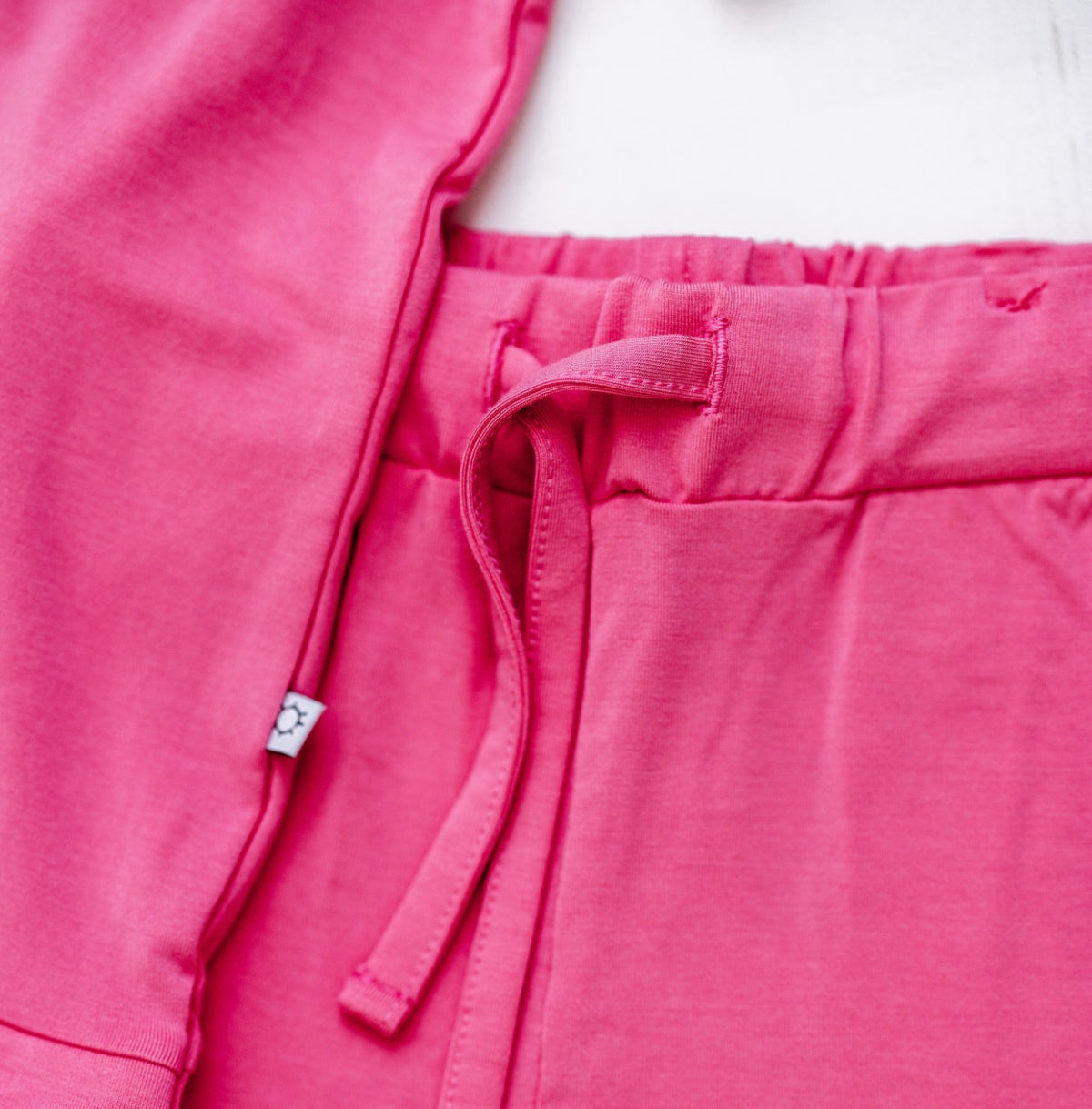 Flamingo Scallop Shorts Sets