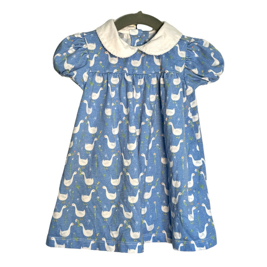 The Bubble Bee Smocked Dress (18M)