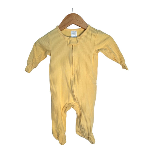 Modern Moments Ribbed Footed Romper 0-3M