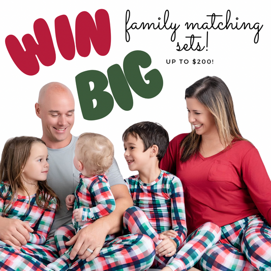 WIN A FULL SET OF FAMILY PJS!