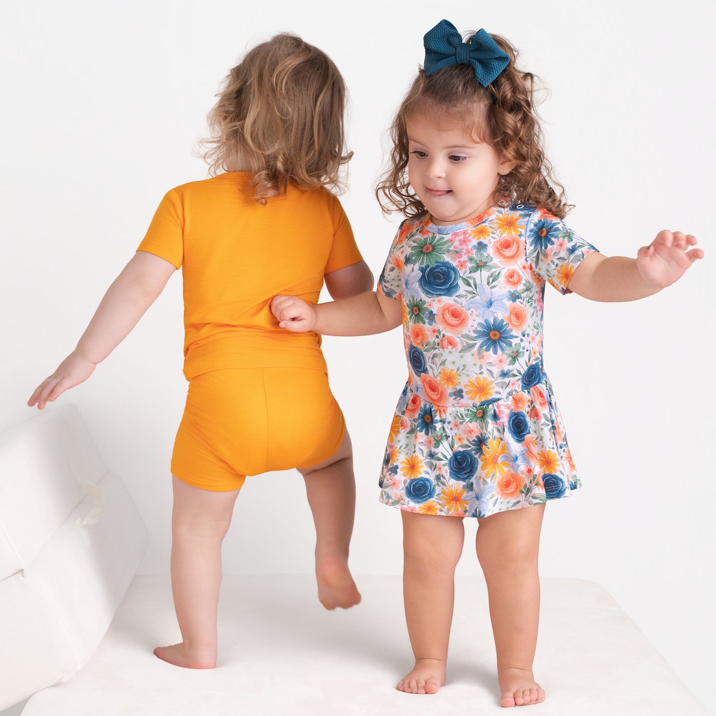 Tangerine 2pc Shorts Set
