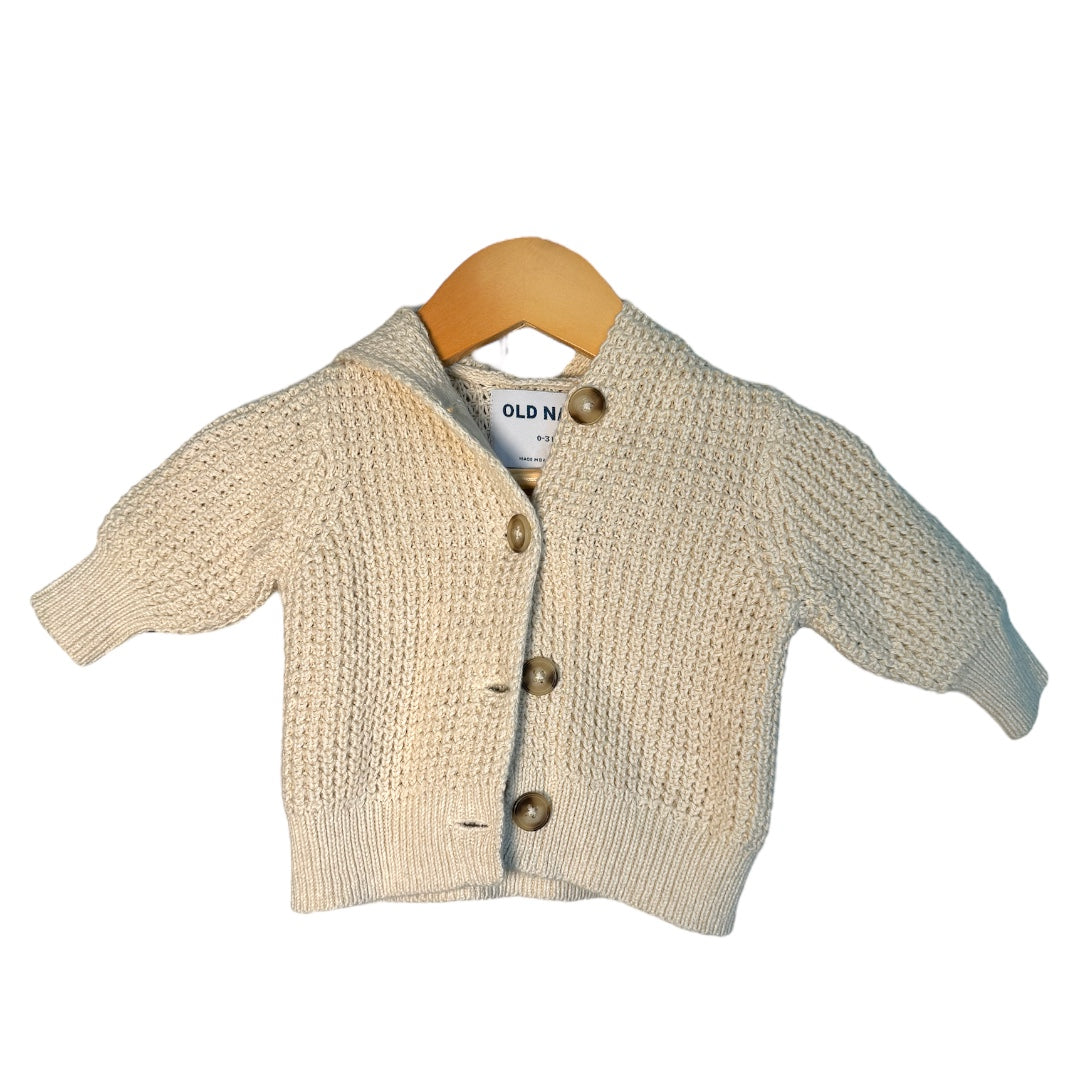 Old Navy Chunky Knit Sweater (0-3M)