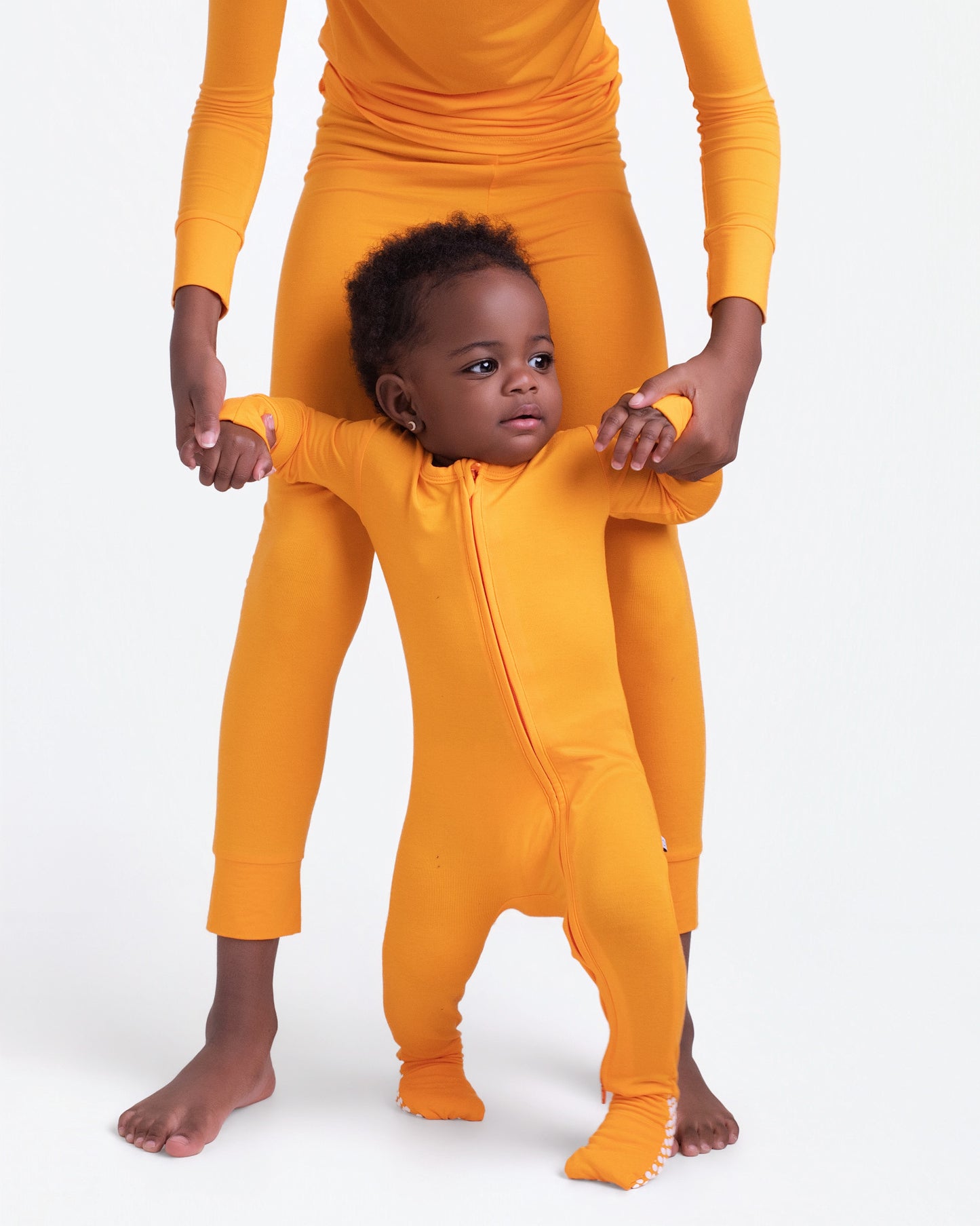 Tangerine Zippy Romper