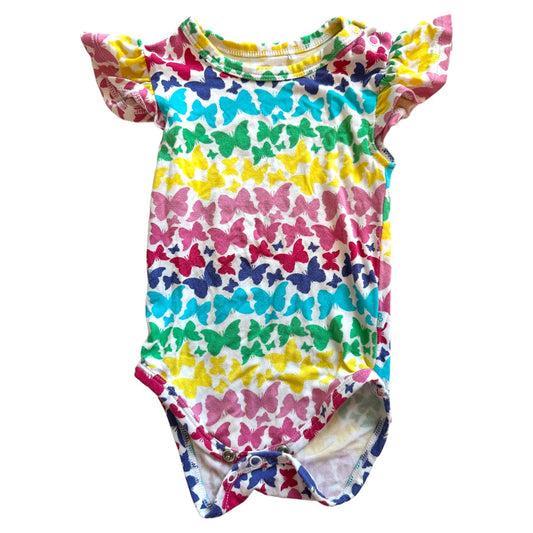 Posh Peanut Flutter Bodysuit (0-3M)