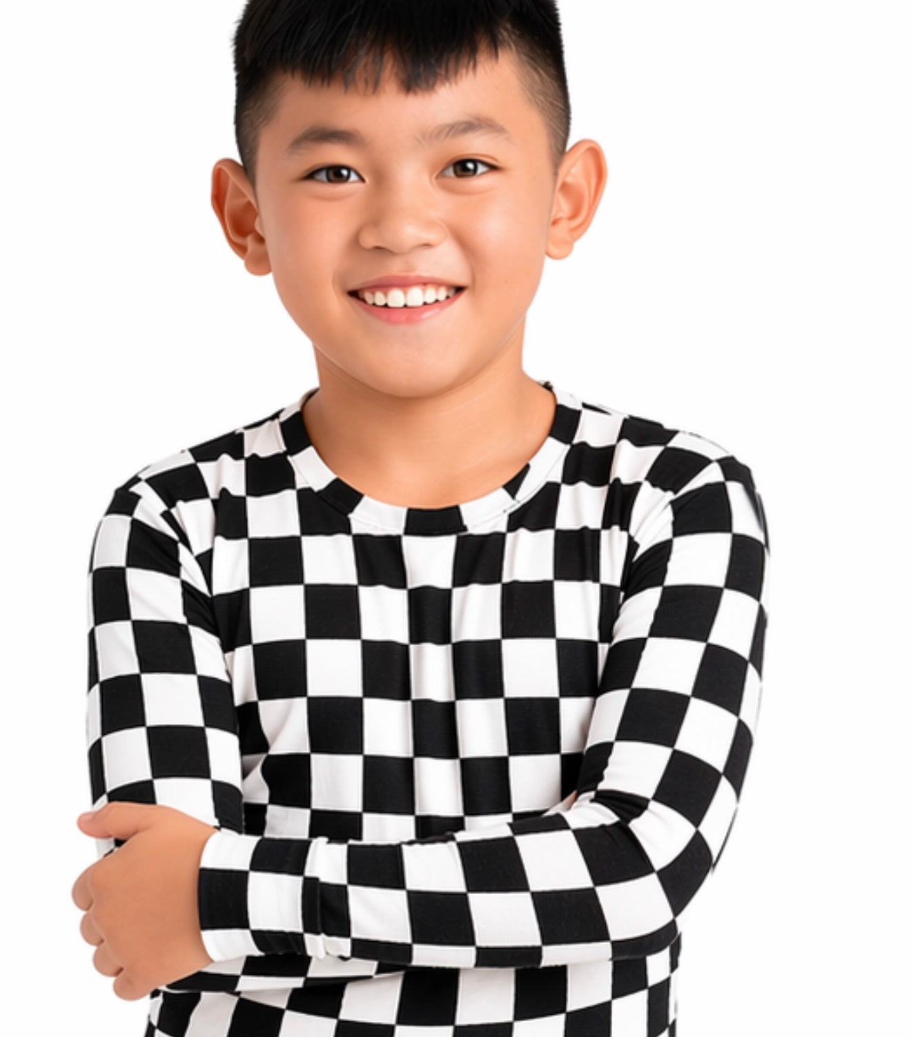 Midnights Checks 2pc Long Set
