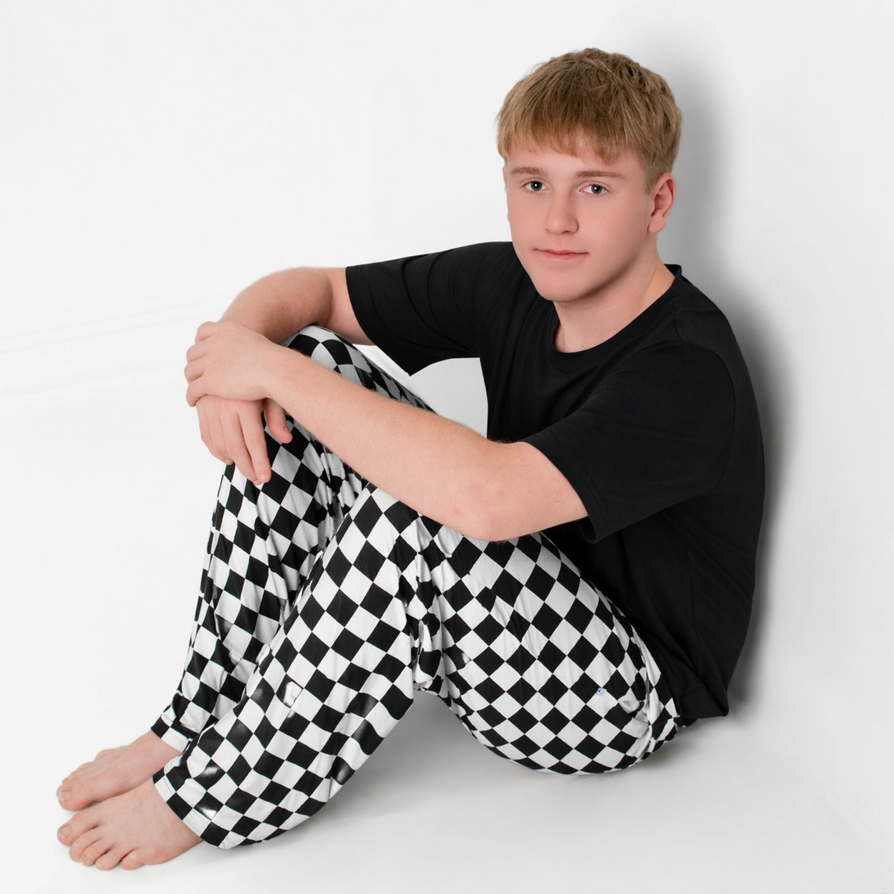 Midnights Checks Relaxed Lounge Pants
