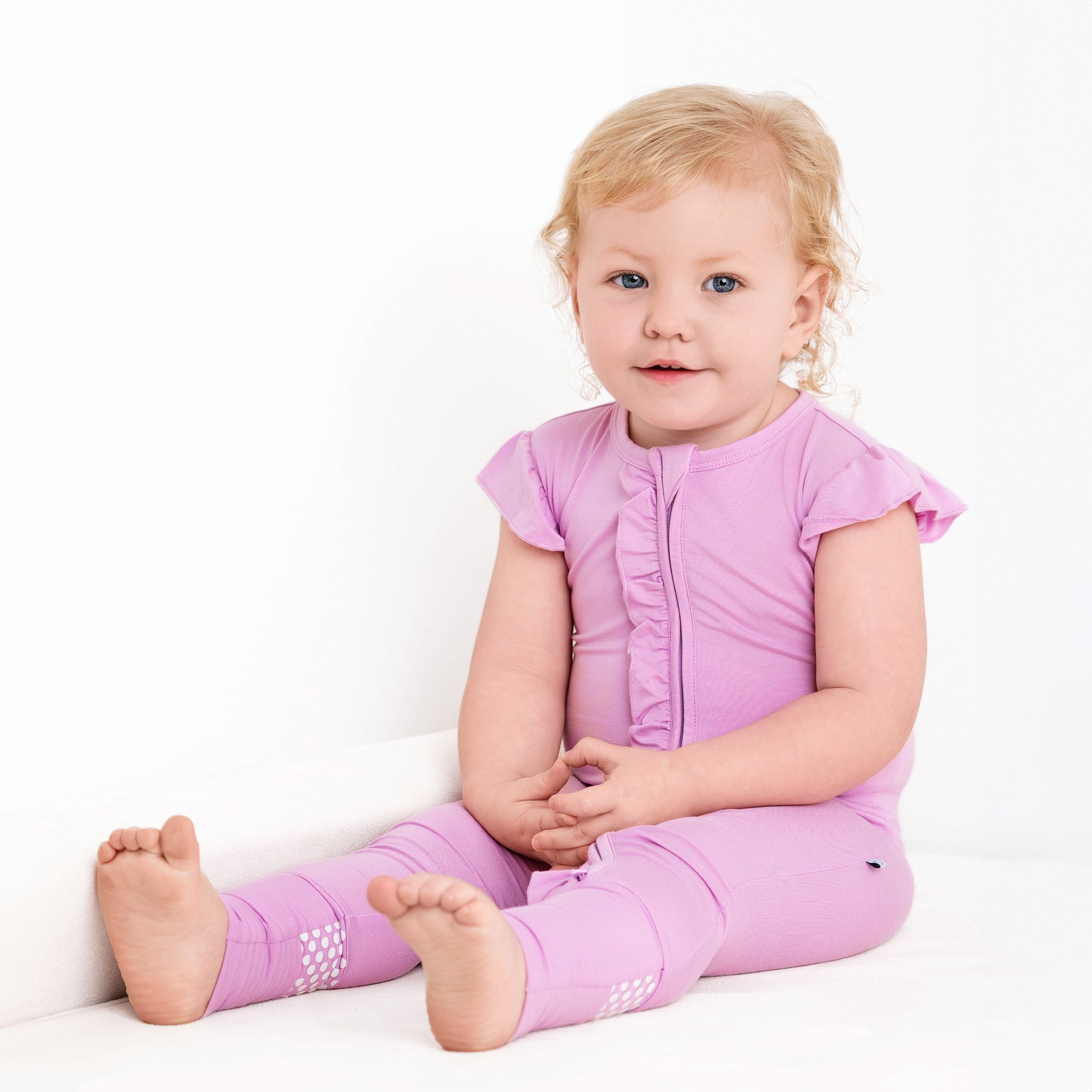 Ruffle Zippy Rompers – Three Coastal Babies & Co