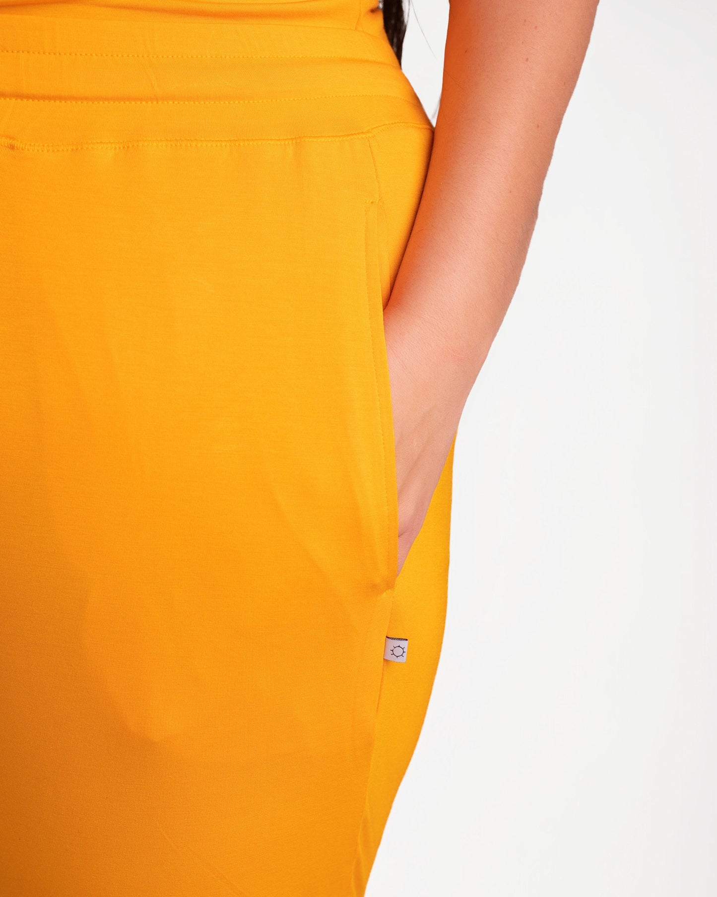 Tangerine Cuffed Joggers