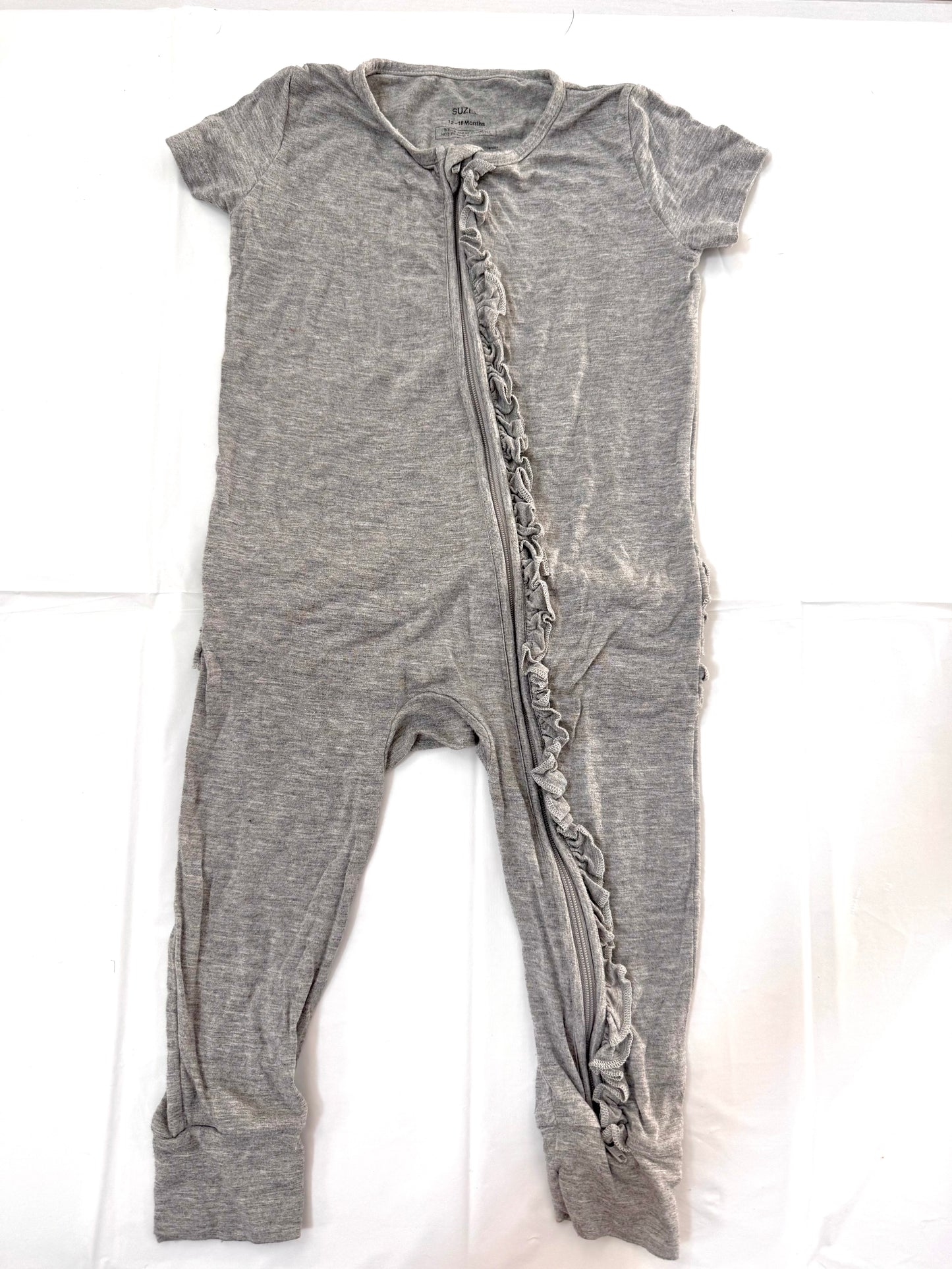 Suzel Footless Ruffle Romper (12-18M)