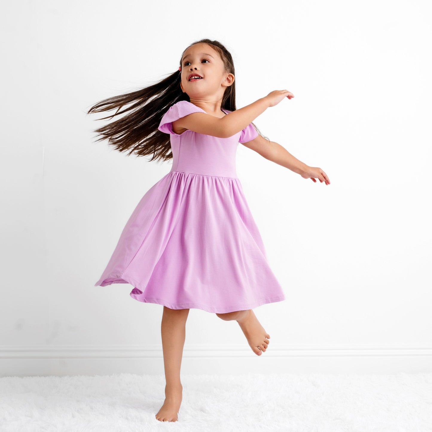 Lavender Haze Twirl Dress