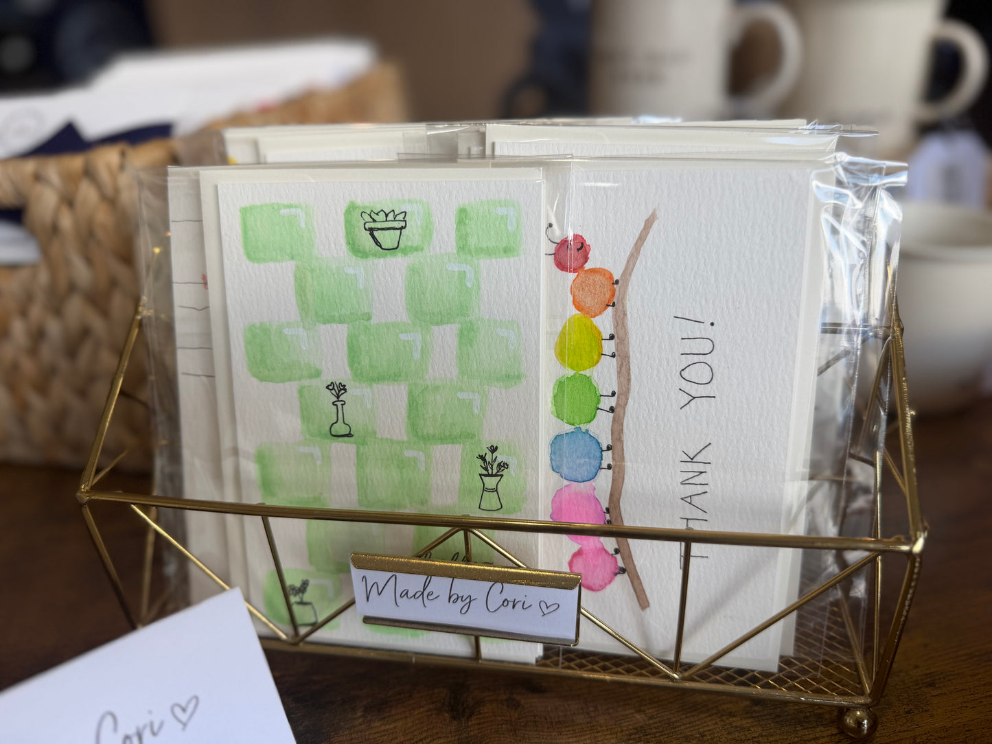 Made By Cori Hand Painted Cards
