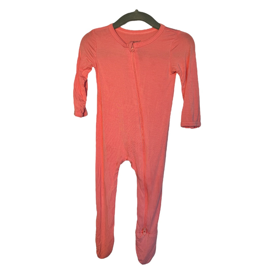 Hapiu Bamboo Footed Romper (3-6M)