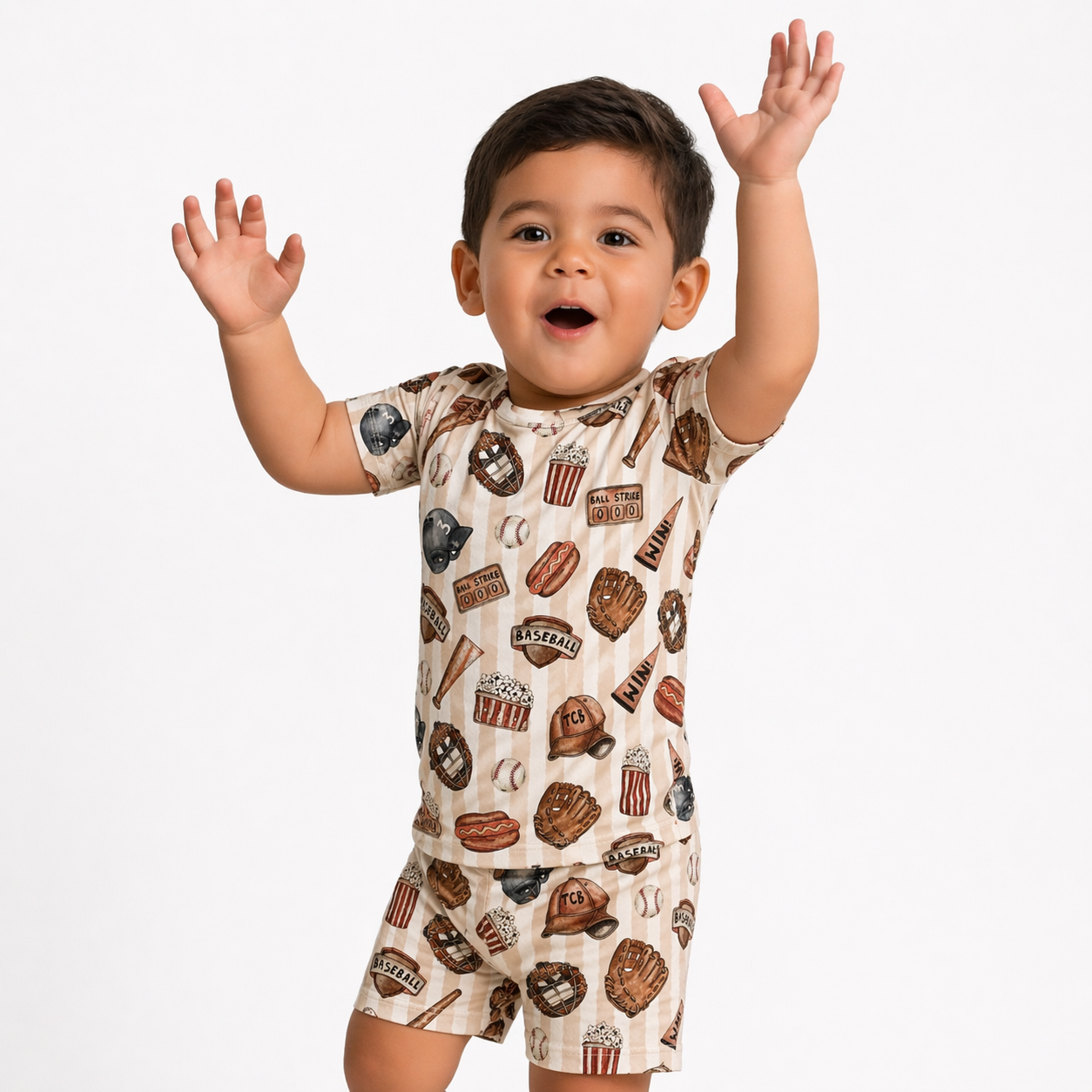 Tommy 2pc Biker Shorts Set
