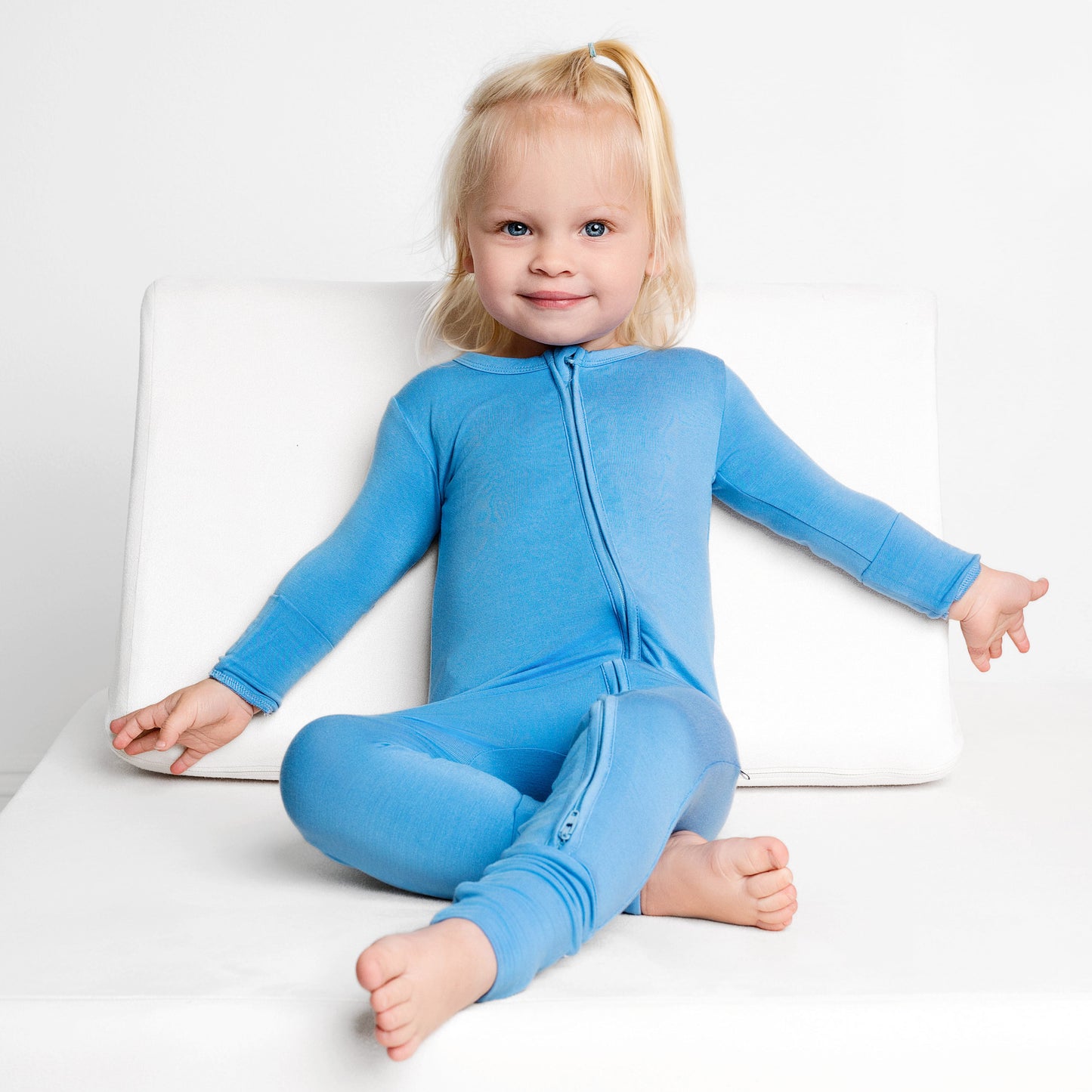 Azure Zippy Romper