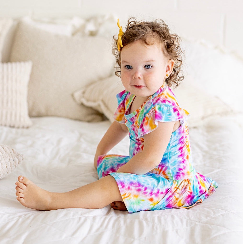 Daze Bodysuit Twirl Dress