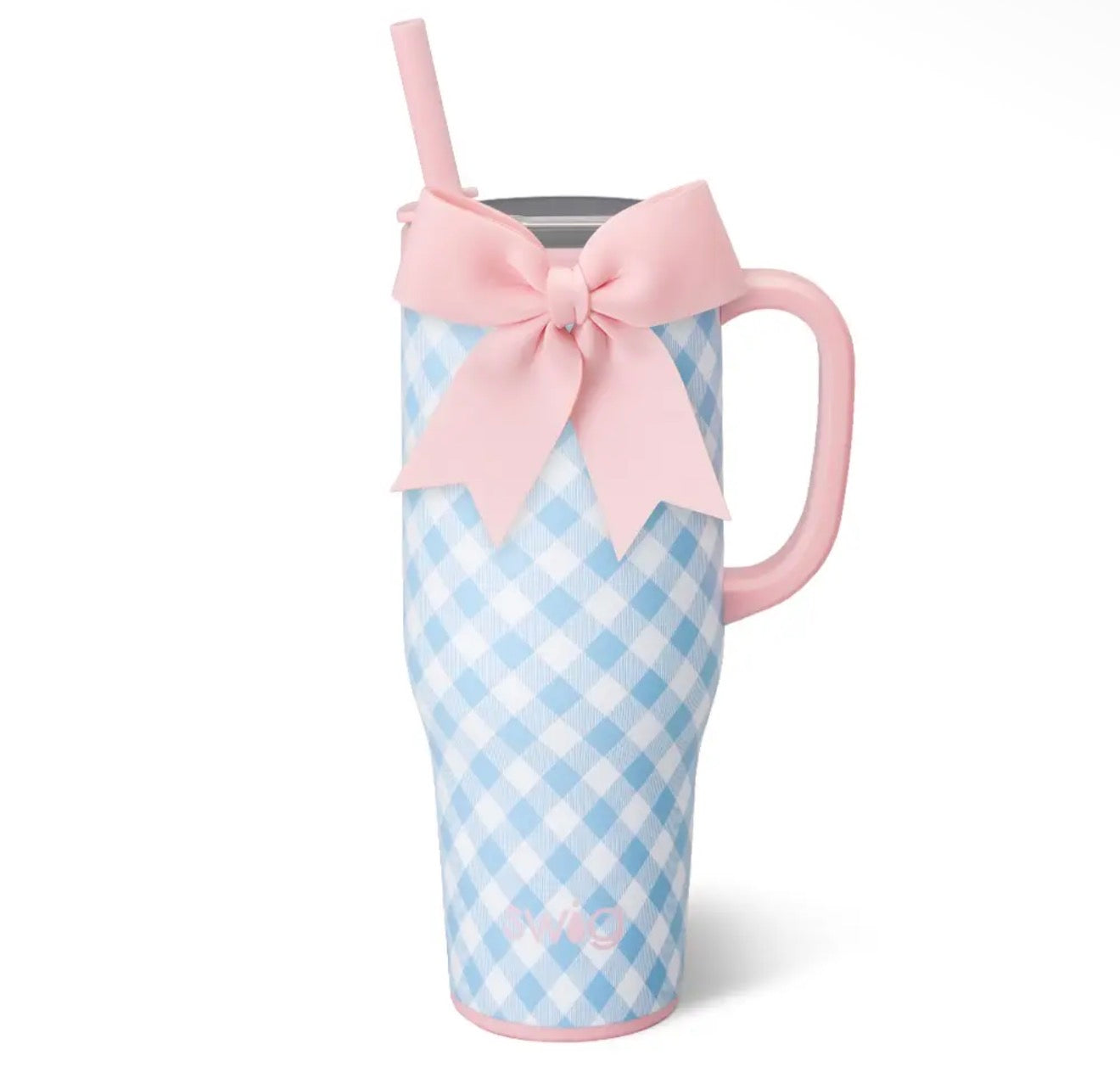 SWIG GINGHAM BOW 40oz