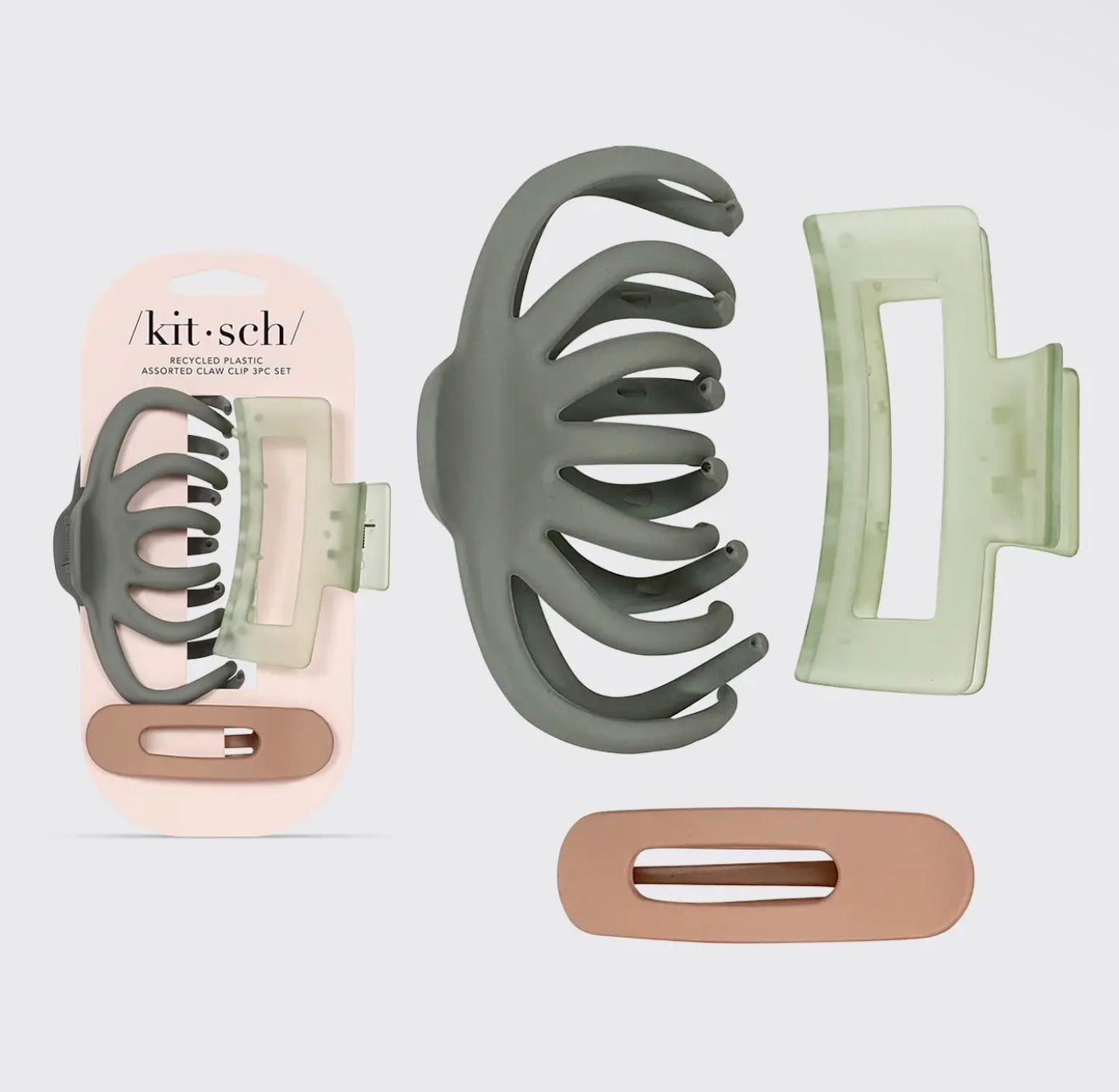 KIT.SCH Green Tan Claw Set