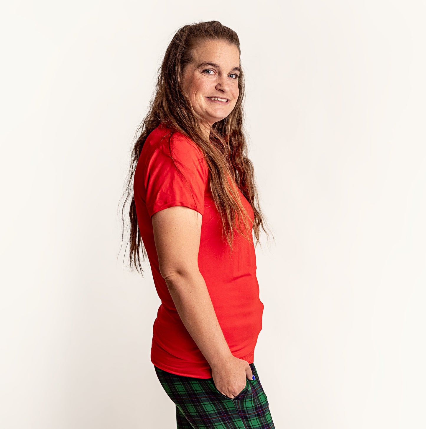 Cardinal Short Sleeve V-Neck